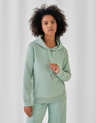 Hoodie B&C QUEEN Hooded_° 24542 | Swedishmerch