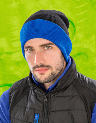 Mössa Result Genuine Recycled Recycled Black Compass Beanie 60233 | Swedishmerch