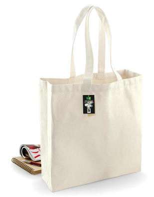 Väska Westford Mill Fairtrade Cotton Classic Shopper 62328 | Swedishmerch