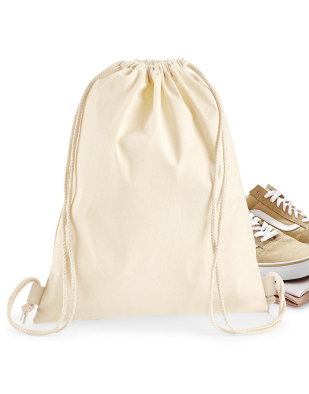 Väska Westford Mill Premium Cotton Gymsac 64728 | Swedishmerch