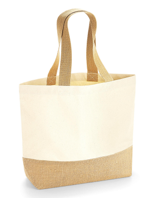Väska Westford Mill Jute Base Canvas Tote 66528 | Swedishmerch