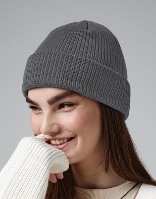 Mössa Beechfield Organic Cotton Beanie 90569 | Swedishmerch