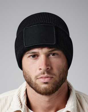 Mössa Beechfield Removable Patch Thinsulate™ Beanie 97469 | Swedishmerch