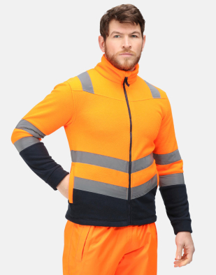 Jacka Regatta High Visibility Pro Hi Vis 250 Fleece 98417 | Swedishmerch
