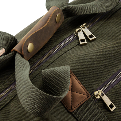 Väska Quadra Heritage Waxed Canvas Holdall 07830 | Swedishmerch