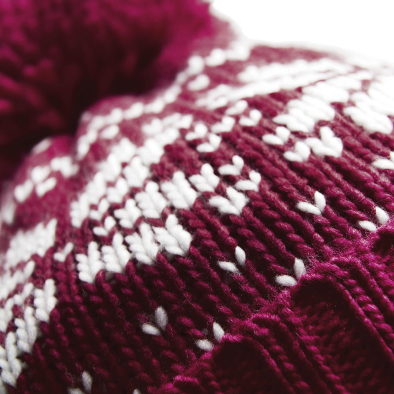 Mössa Beechfield Fair Isle Snowstar Beanie 34469 | Swedishmerch