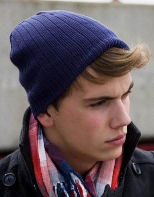 Mössa Result Winter Essentials Delux Double Knit Cotton Beanie Hat 38834 | Swedishmerch
