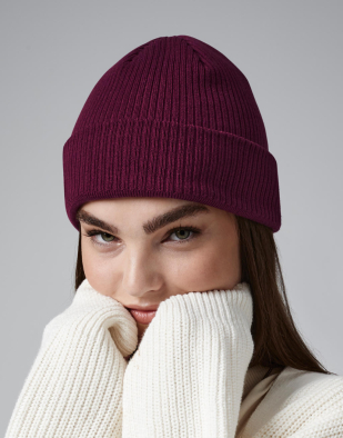 Mössa Beechfield Organic Cotton Beanie 90569 | Swedishmerch