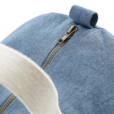Väska Bagbase Denim Barrel Bag 91129 | Swedishmerch