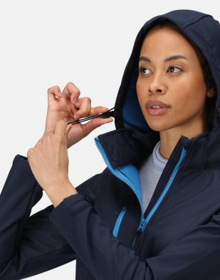 Jacka Regatta Professional Women's Venturer 3-Layer Hooded Softshell Jacket 94917 | Swedishmerch