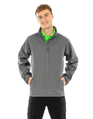 Jacka Result Genuine Recycled Men's Recycled 2-Layer Printable Softshell Jacket 95733 | Swedishmerch