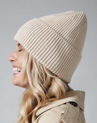 Mössa Beechfield Oversized Cuffed Beanie 96069 | Swedishmerch