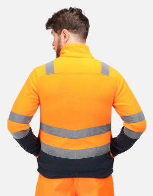 Jacka Regatta High Visibility Pro Hi Vis 250 Fleece 98417 | Swedishmerch