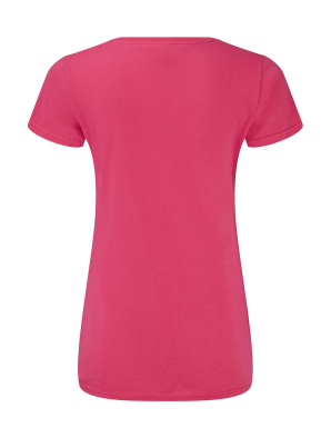 T-shirt Fruit of the Loom Ladies' Iconic 150 V Neck T 14601 | Swedishmerch