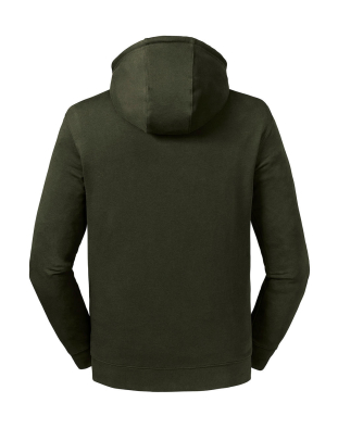 Hoodie Russell Pure Organic Pure Organic High Collar Hooded Sweat 20900 | Swedishmerch