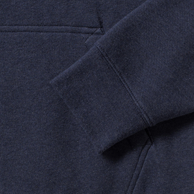 Ziphoodie Russell Men's Authentic Melange Zipped Hood Sweat 23100 | Swedishmerch