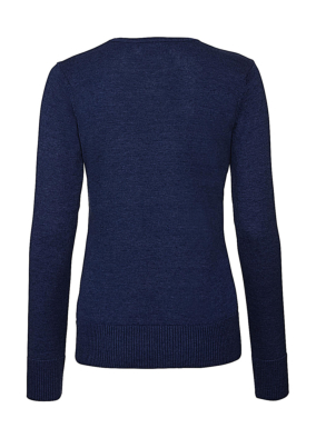 Sweatshirt Russell Collection Ladies' Crew Neck Knitted Pullover 78200 | Swedishmerch