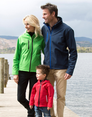 Jacka Result Core Ladies TX Performance Hooded Softshell Jacket 82633 | Swedishmerch