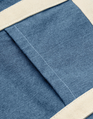 Väska Canvas Denim Shopper 63857 | Swedishmerch